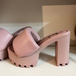 Puffy Chunky Heels